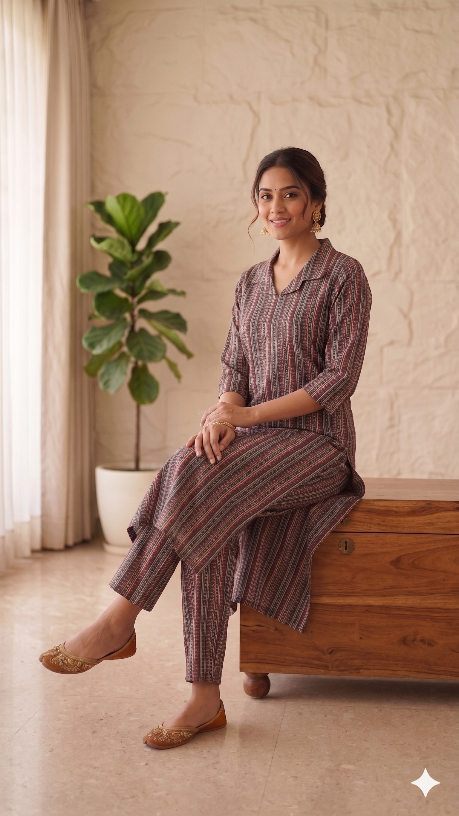 Pink Zigzag Co-Ord