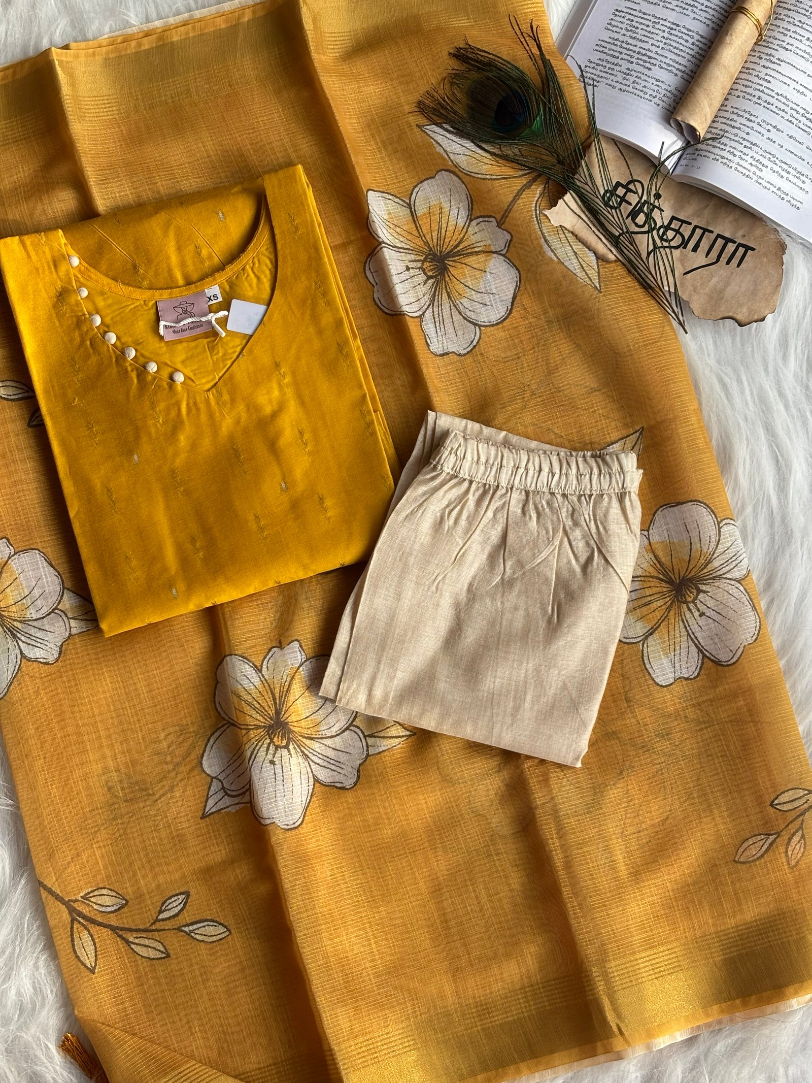 Yellow Butter Silk 