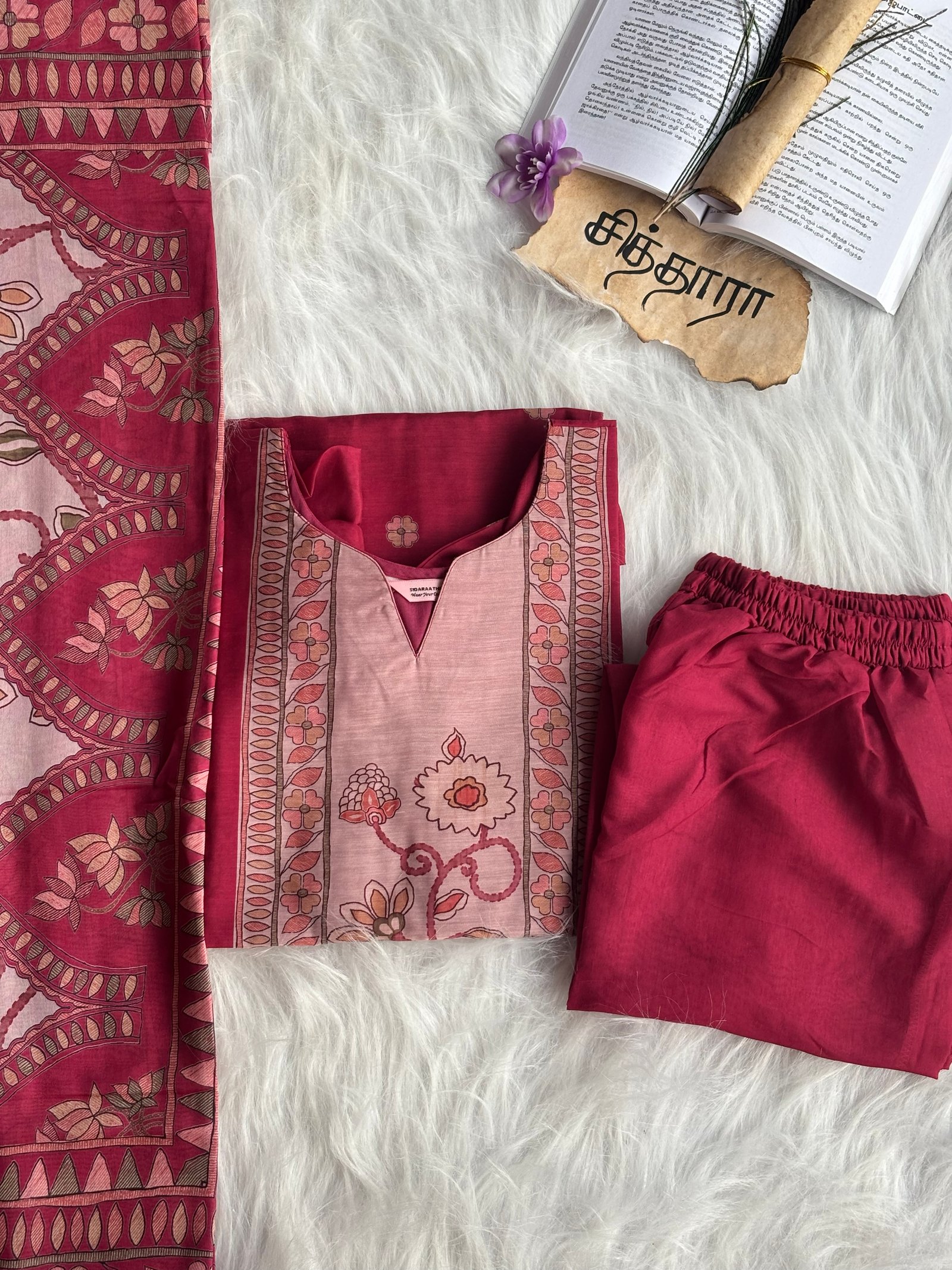 Pink Sandal set