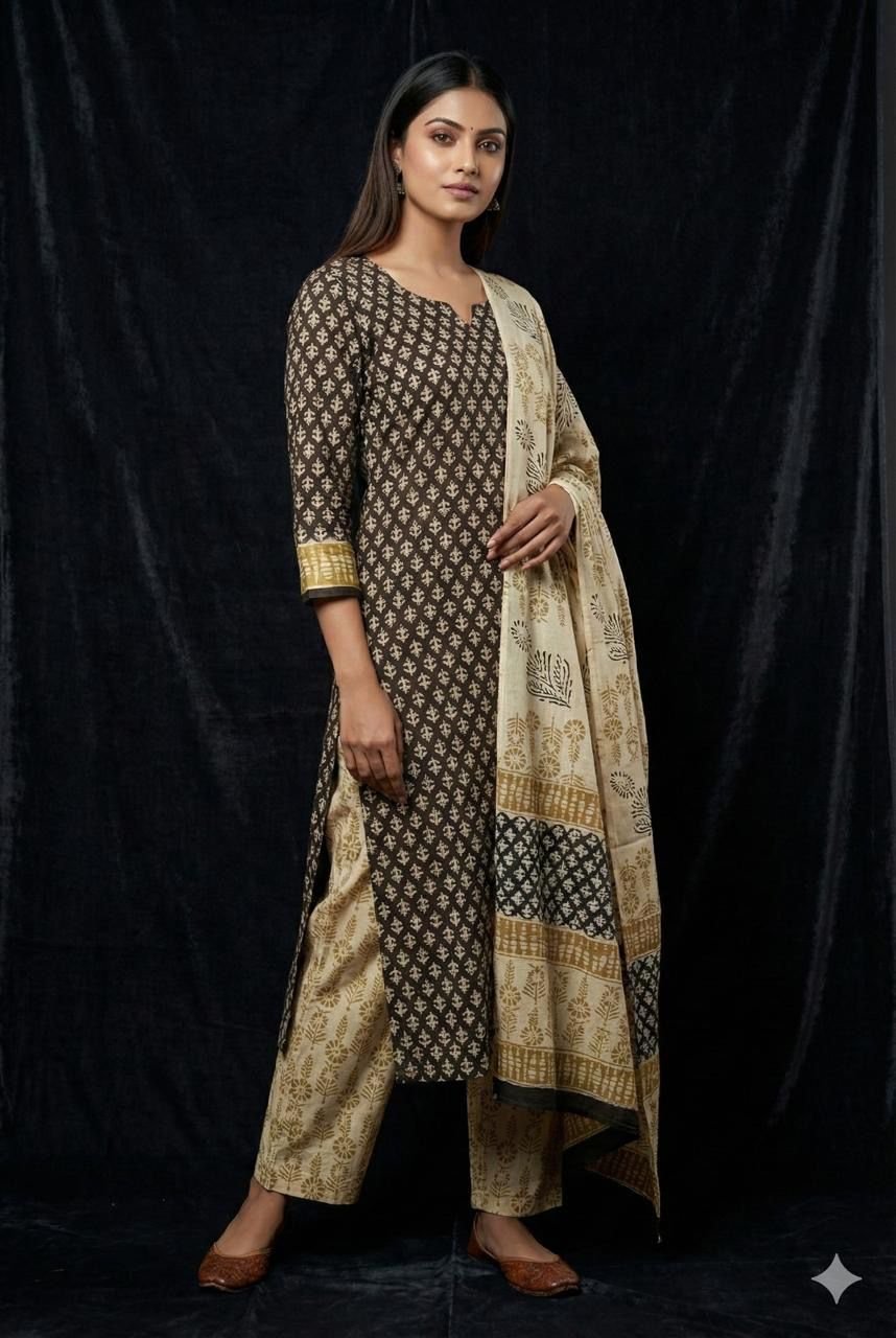 Mannvasanai (Salwar Set)