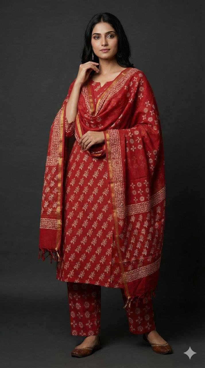 Senkanthal (Salwar set)