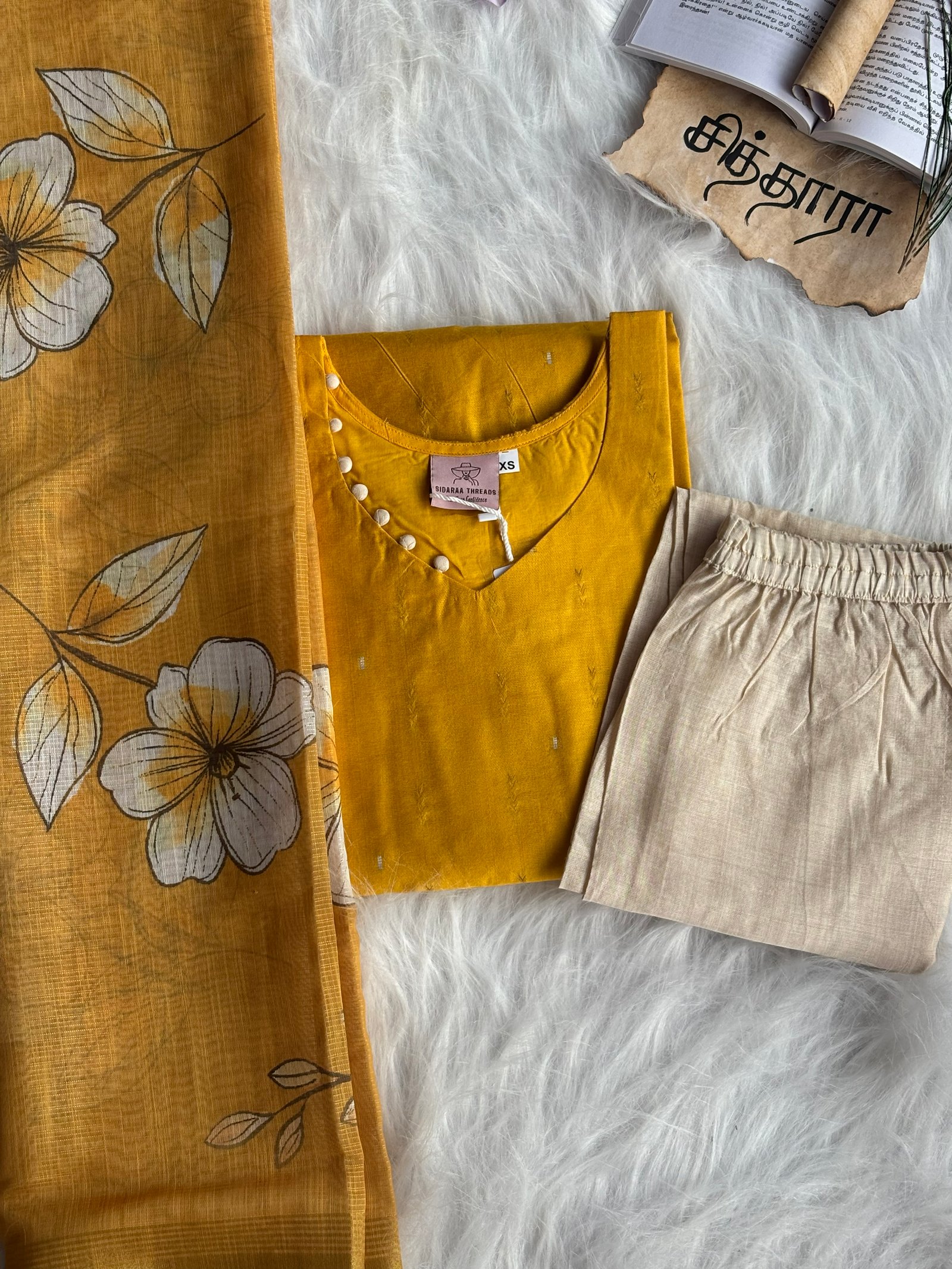 Yellow Butter Silk 