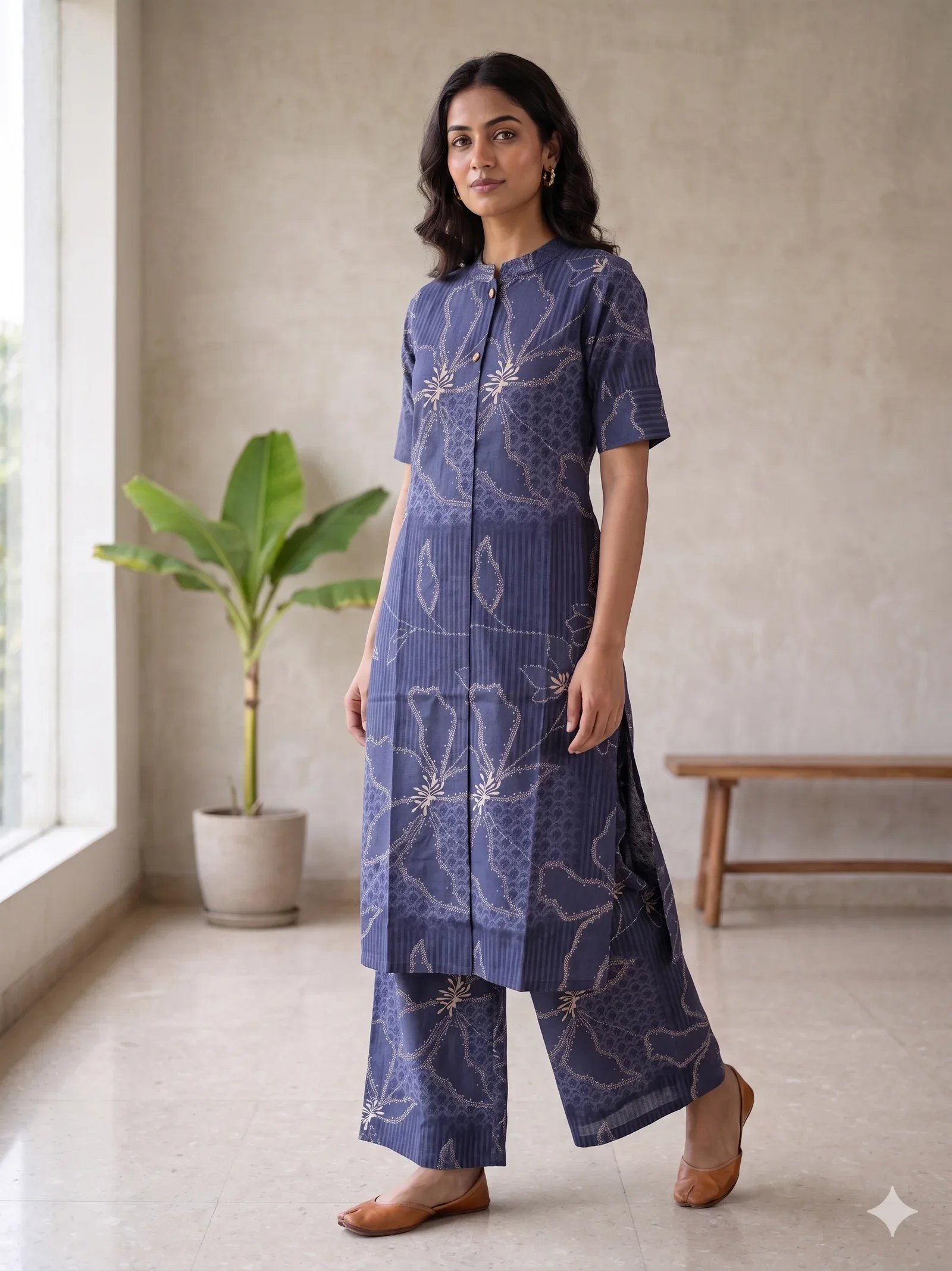 Blue Flower Co-Ord